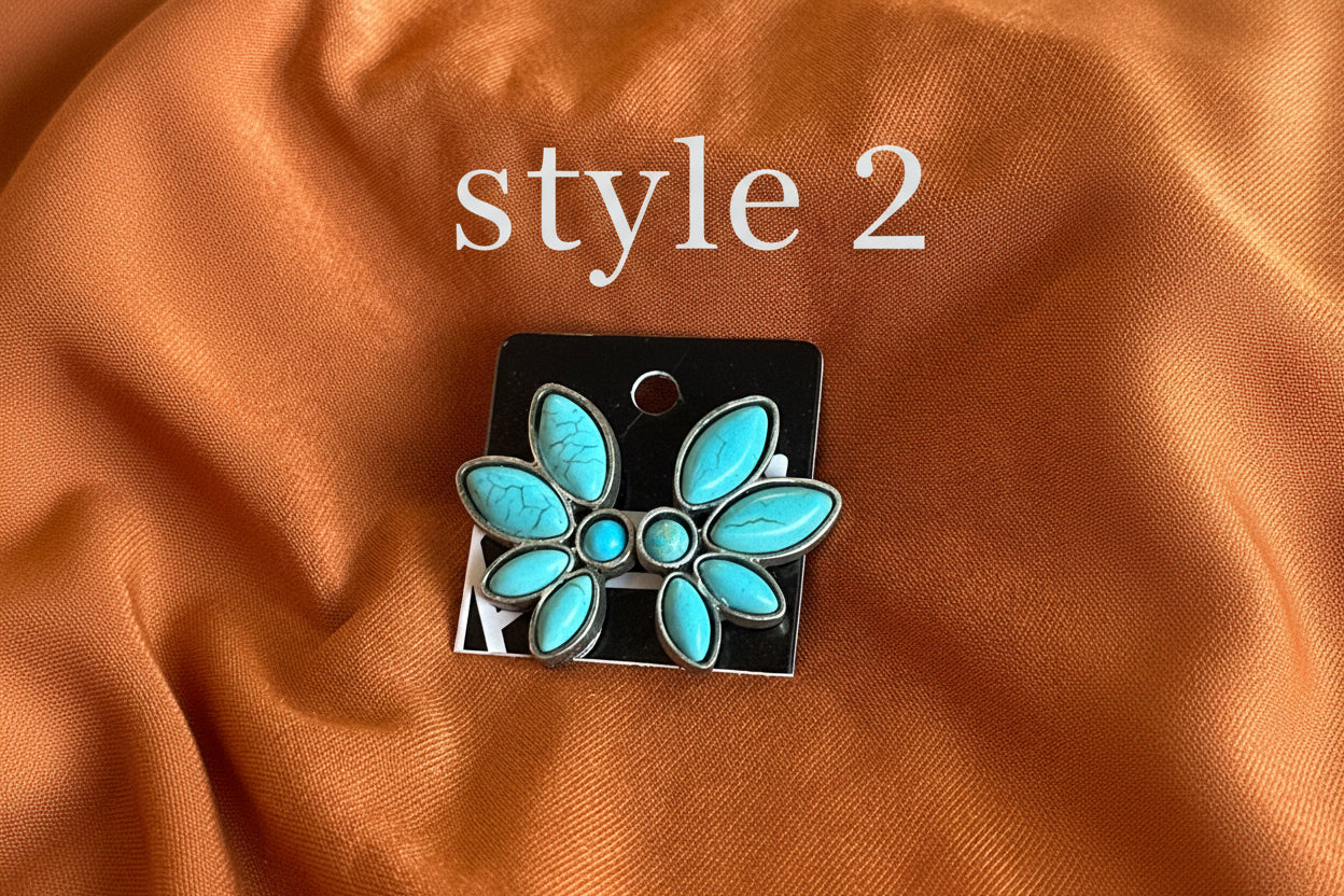 Half Cluster Earrings