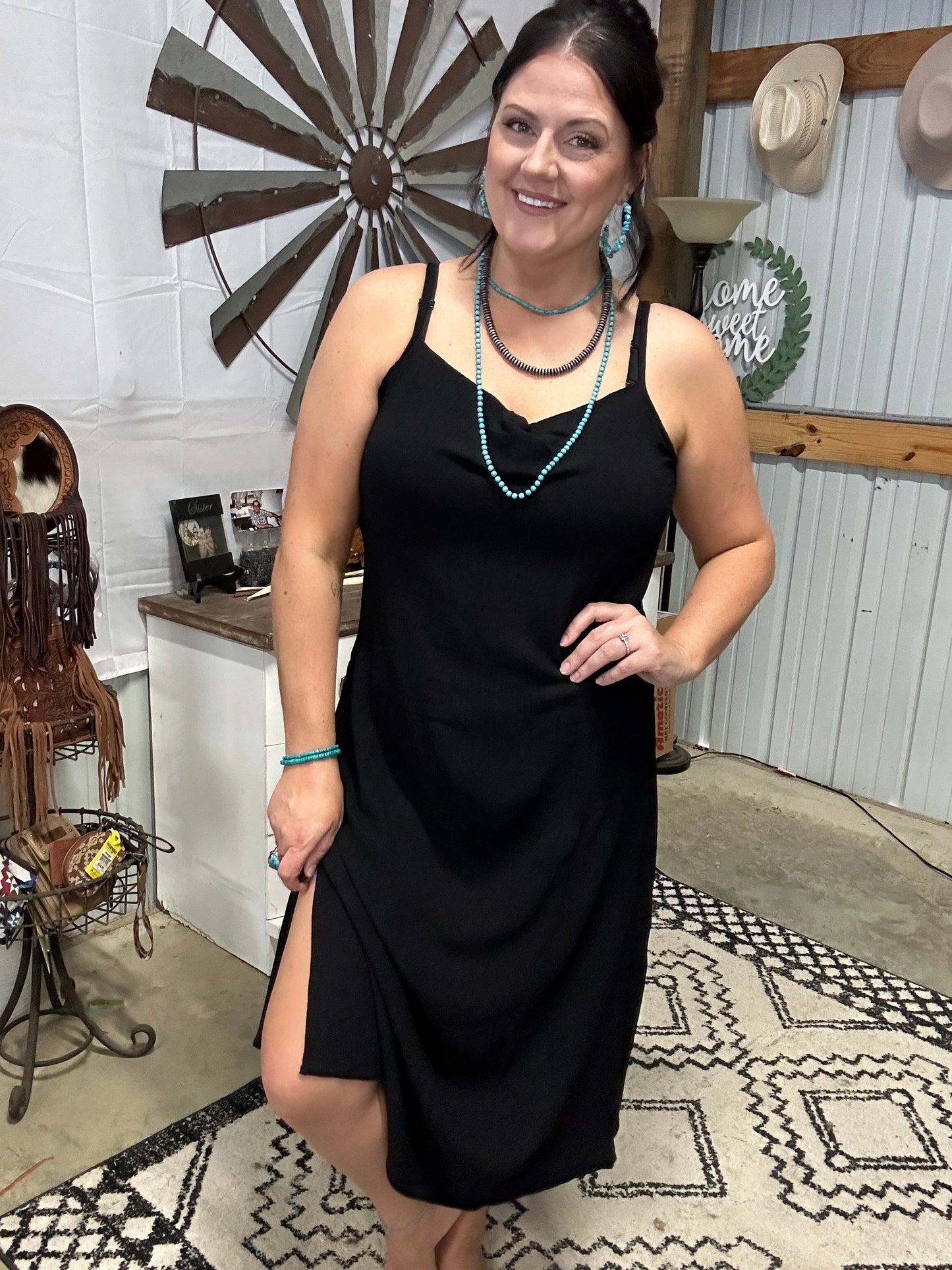 Midi Slip Dress - (3X)