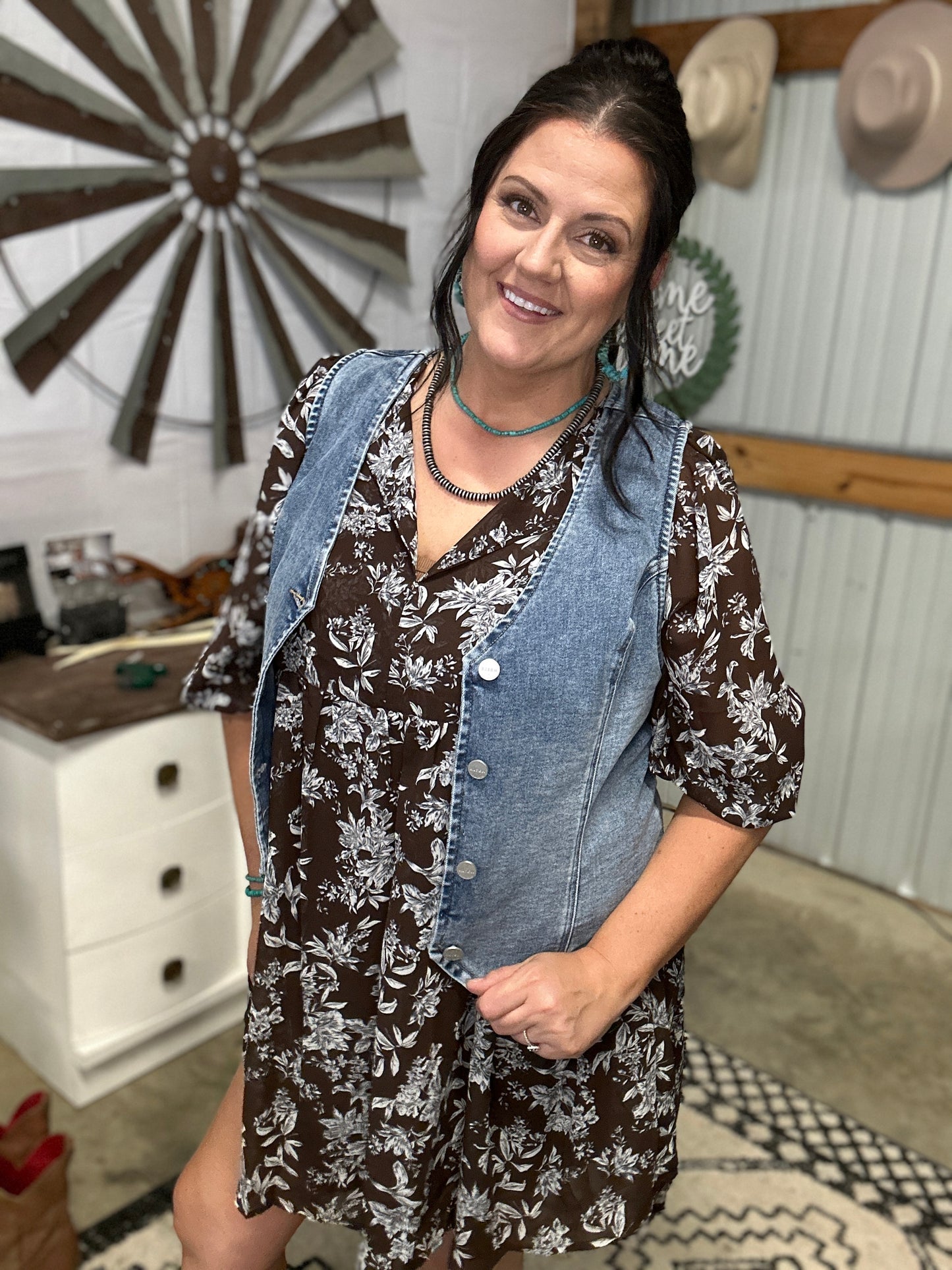 Risen Denim Vest