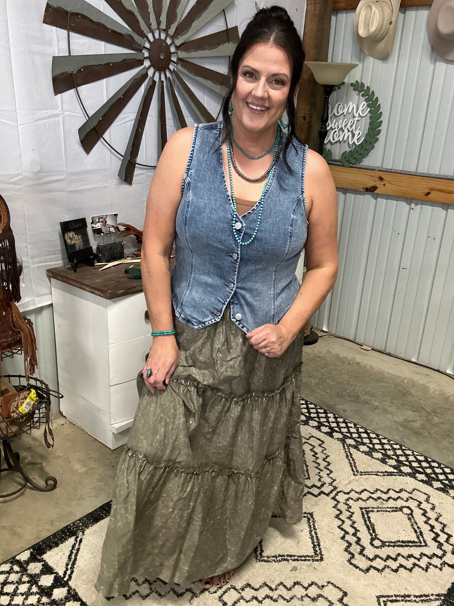 Risen Denim Vest