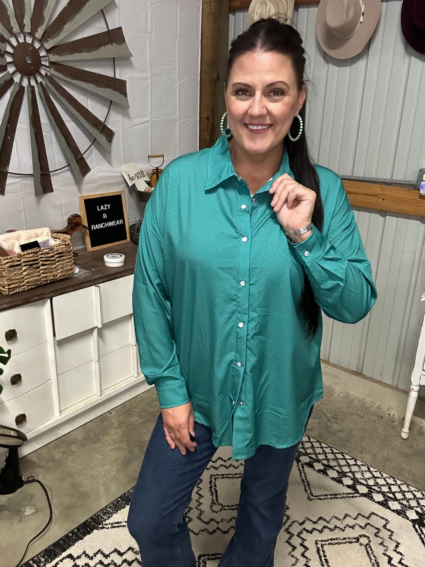 Kingman Pearl Snap - XL