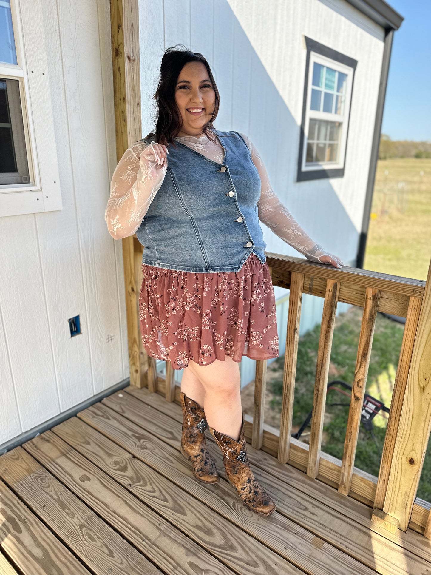 Risen Denim Vest