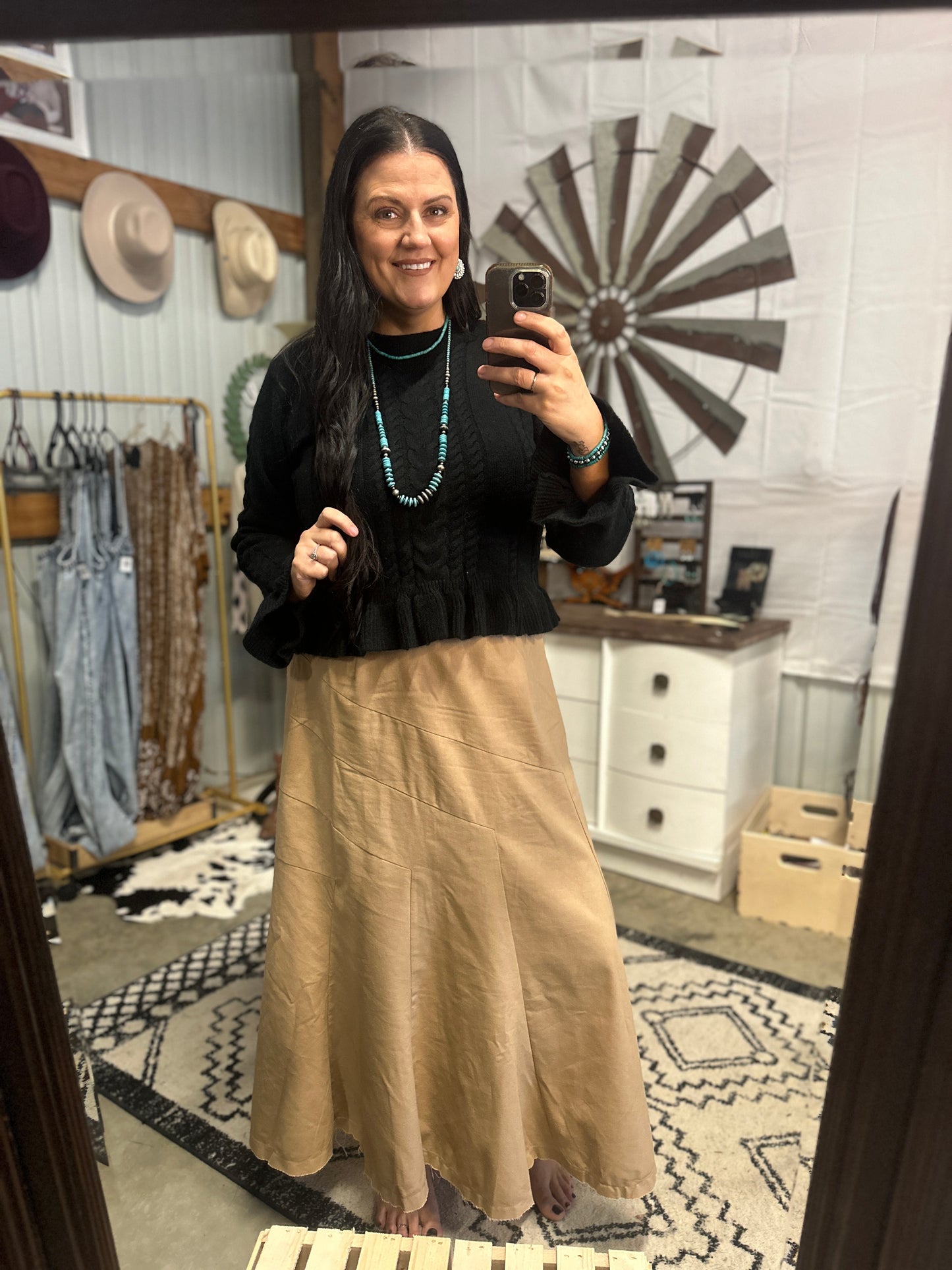 Bell Sleeve Sweater