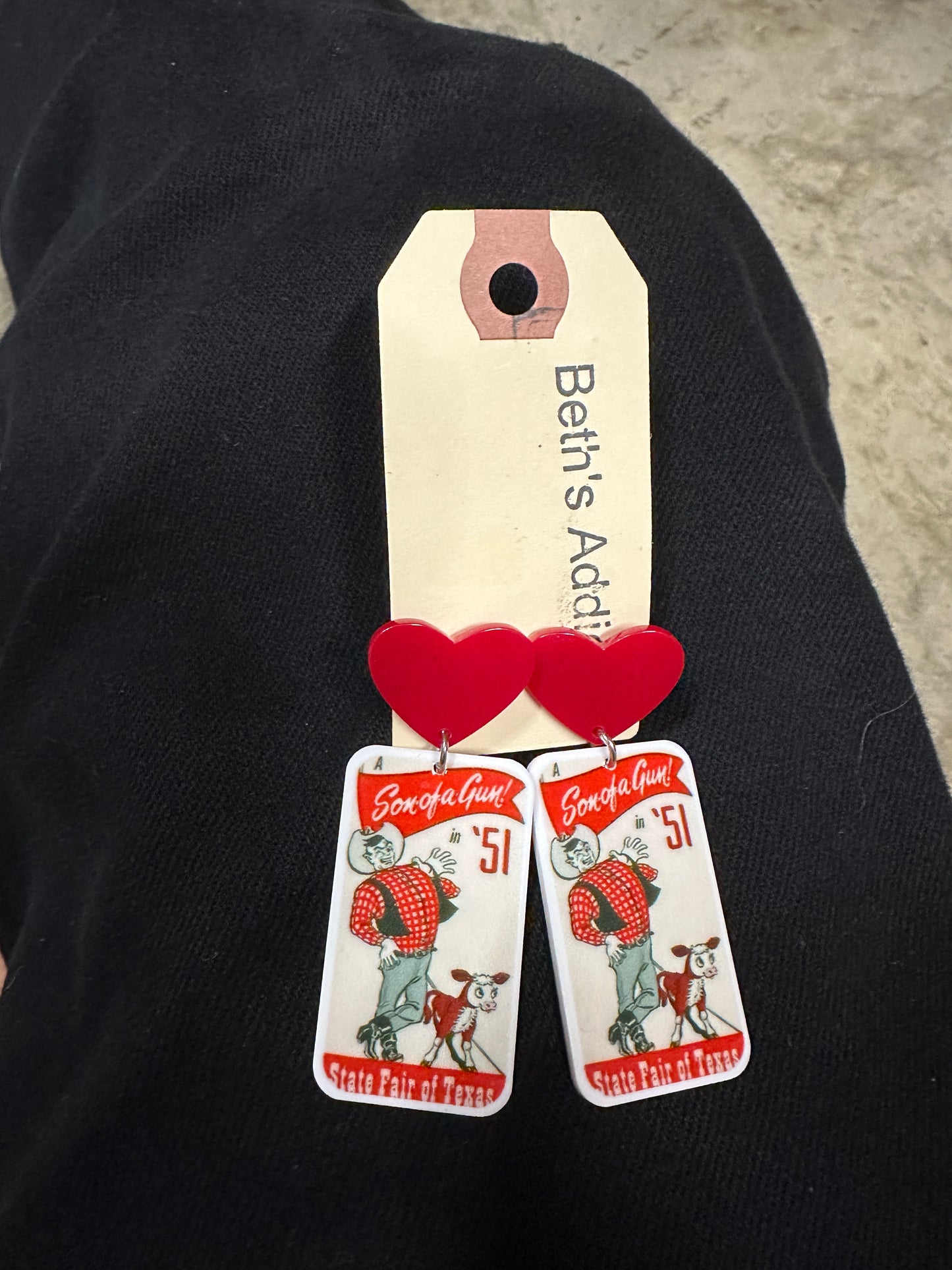 Texas State Fair Earrings
