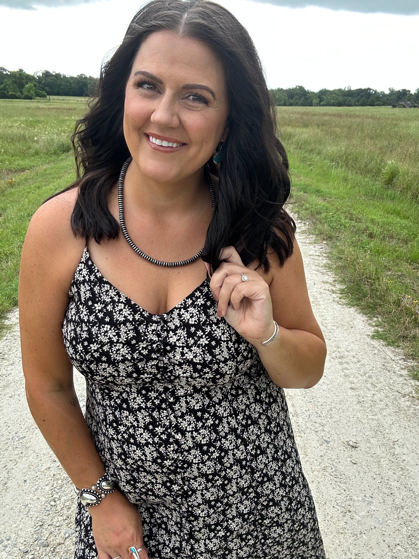 Button Down Long Sundress