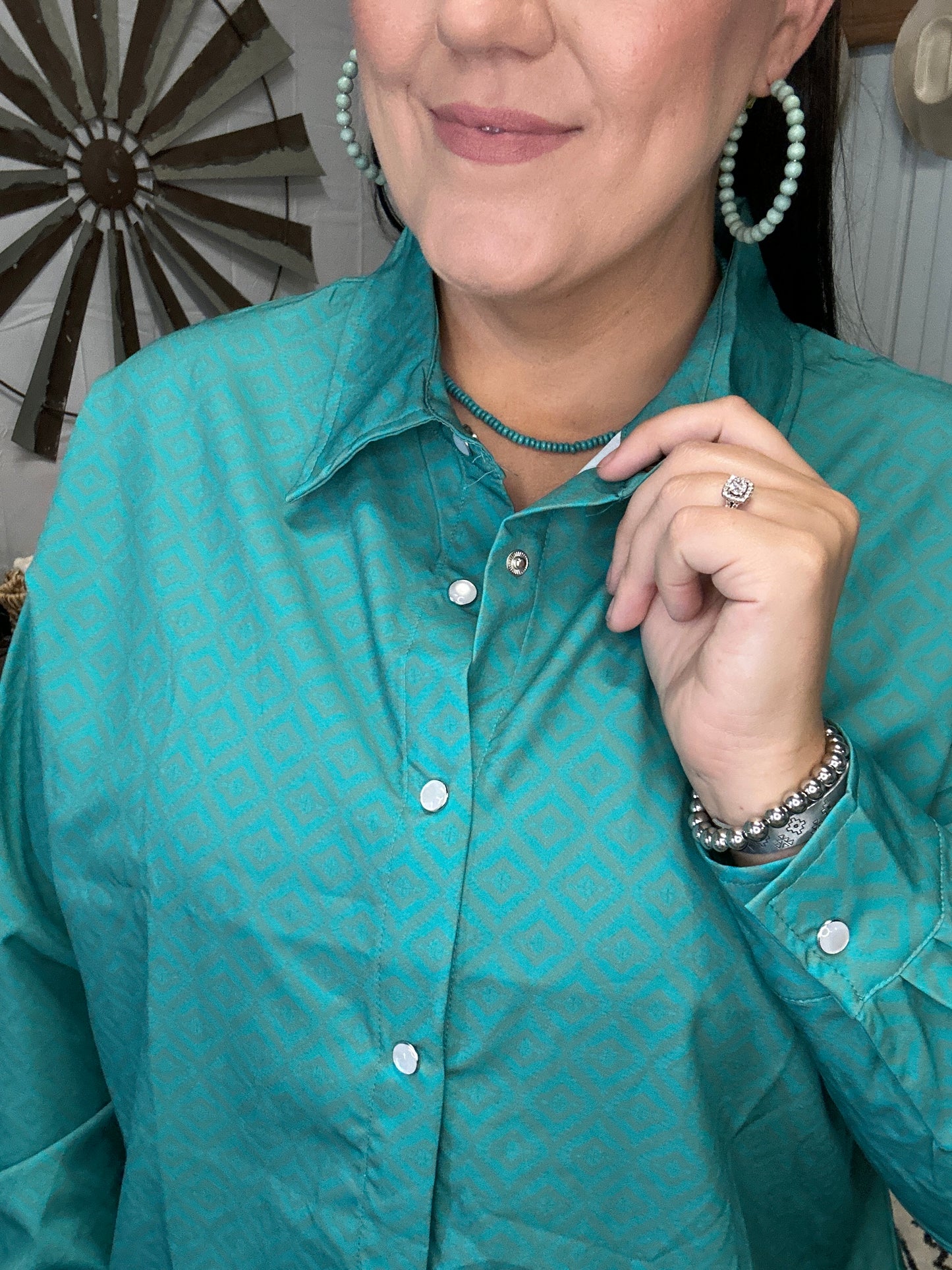 Kingman Pearl Snap - XL