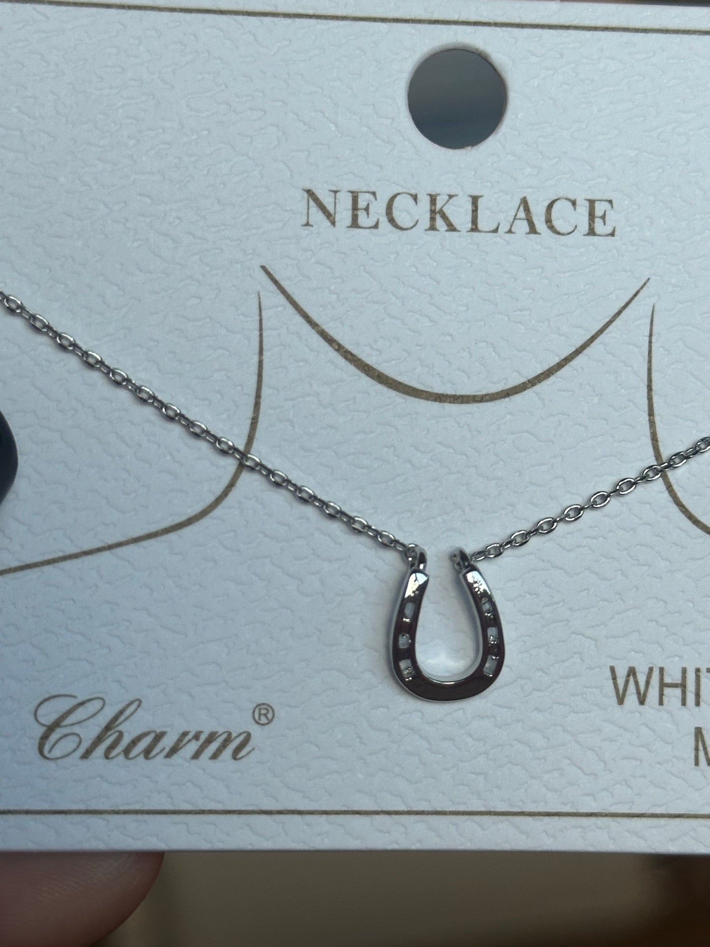 Lucky Horseshoe Necklace