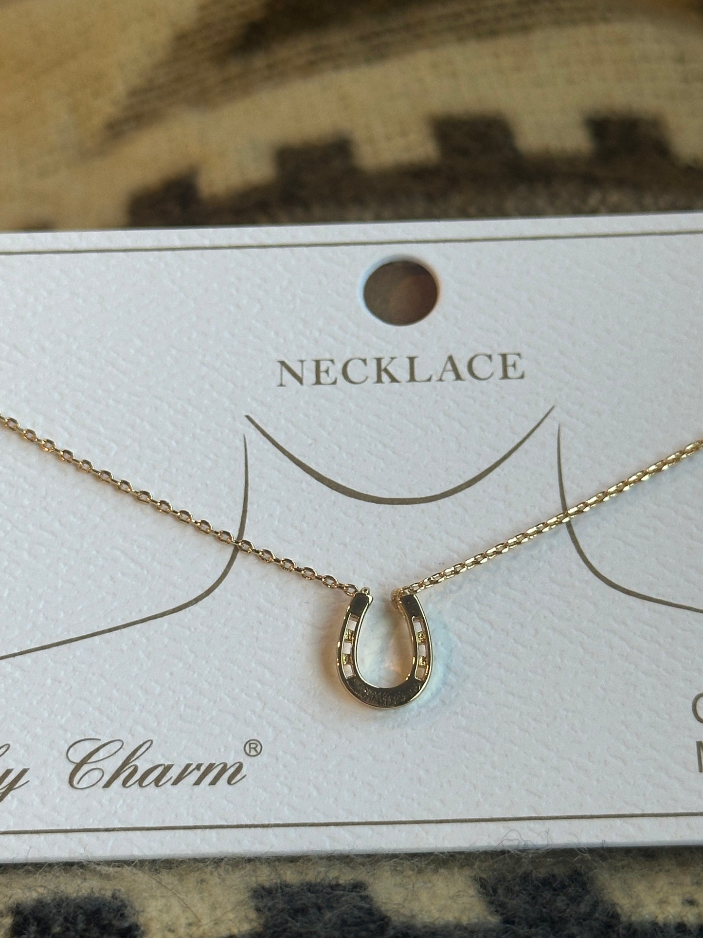 Lucky Horseshoe Necklace