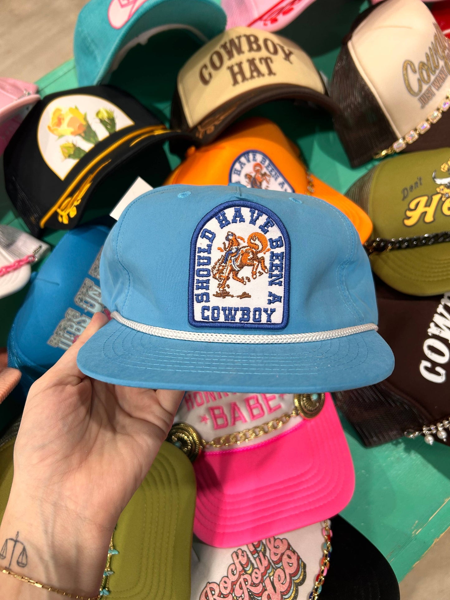 Should Have Been A Cowboy Hat | Western Cap | Rodeo Hat |