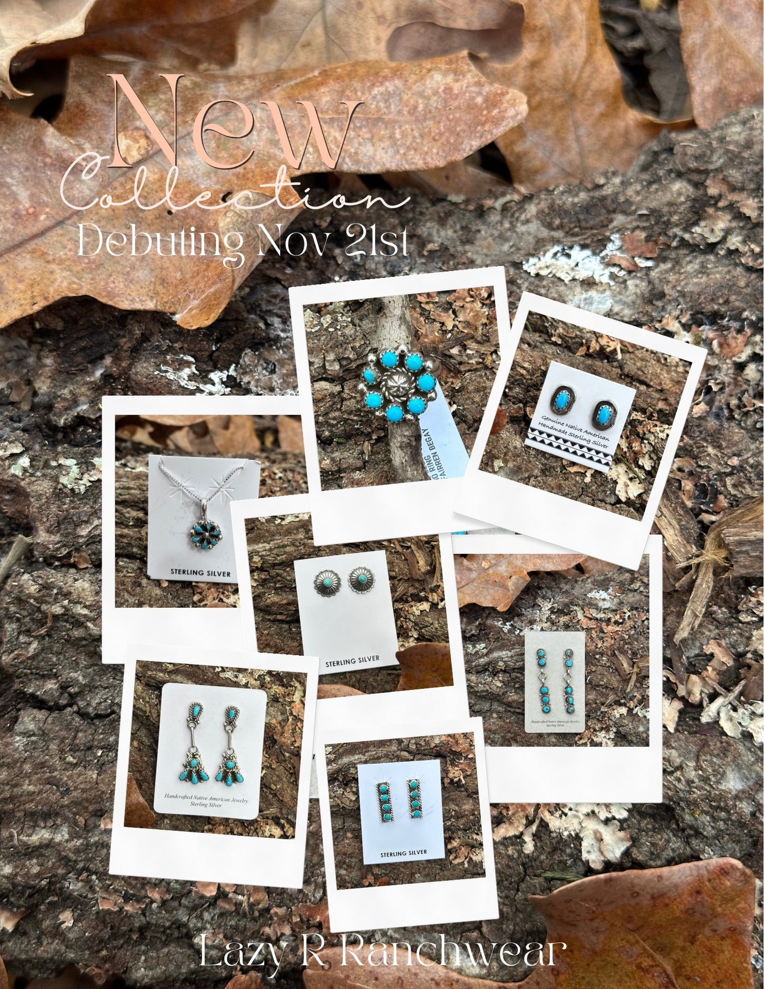 Authentic Turquoise & Sterling Silver Jewelry