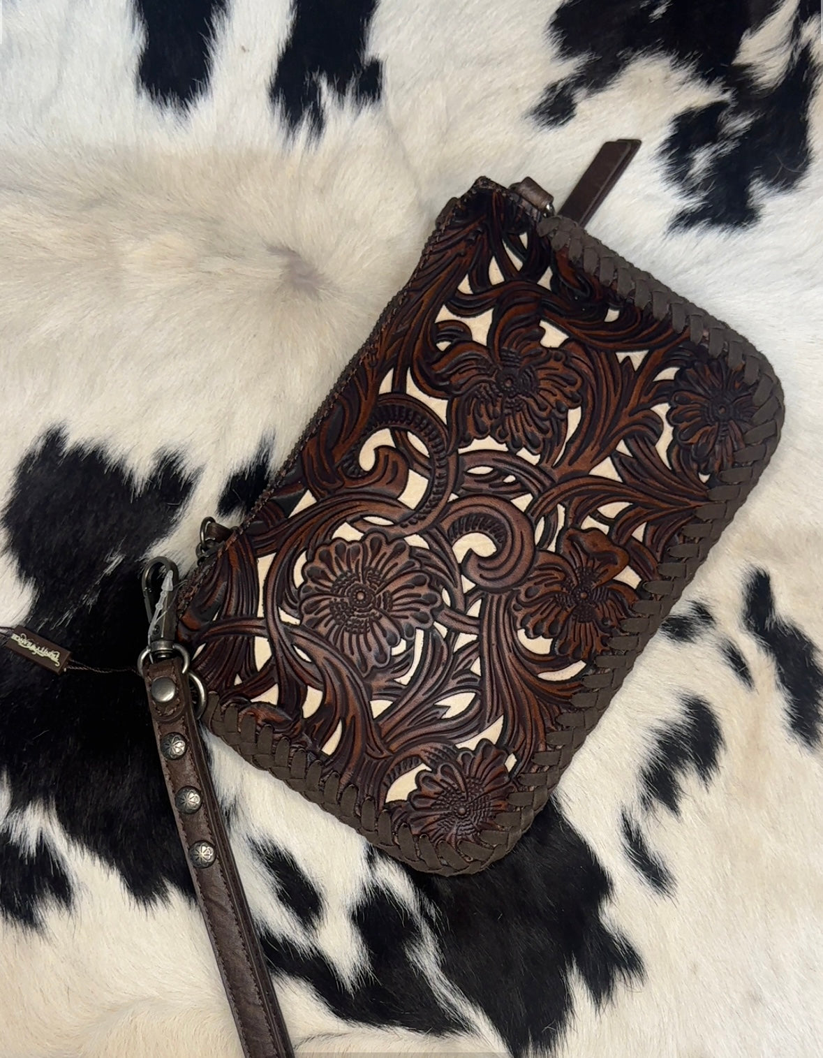 Tooled wristlet