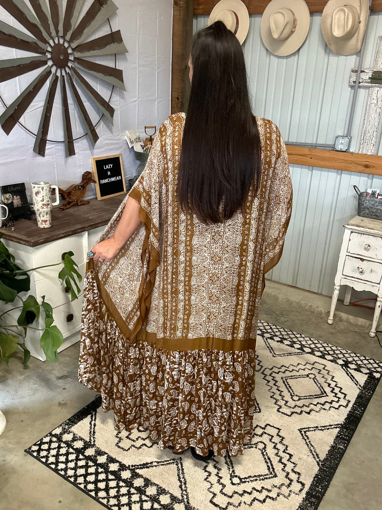 Paisley Perfection Free Flow Kimono