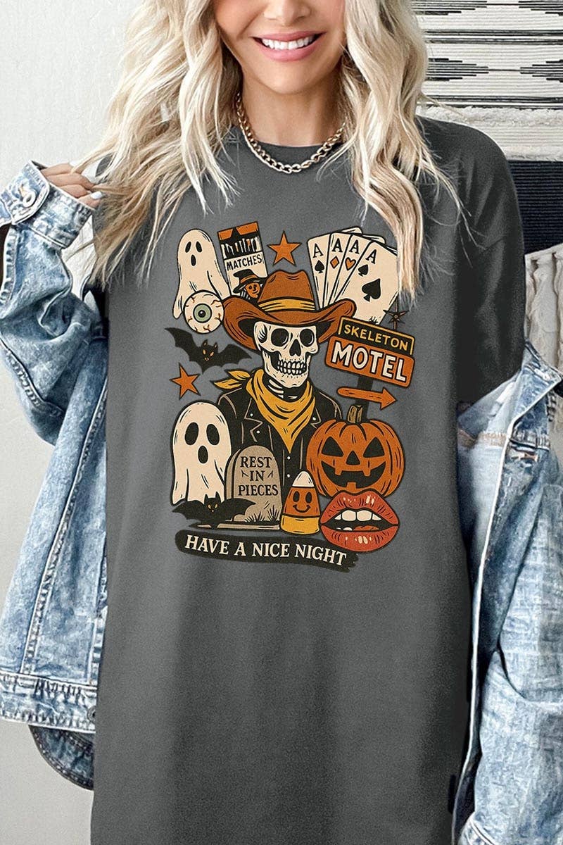 Halloween Cowboy Graphic Tee