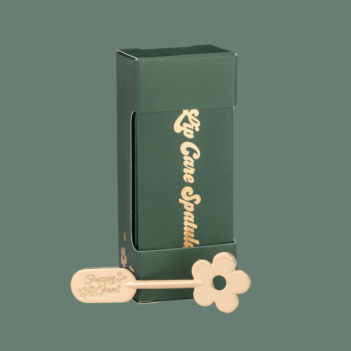 Gold Daisy Lip Care Spatula