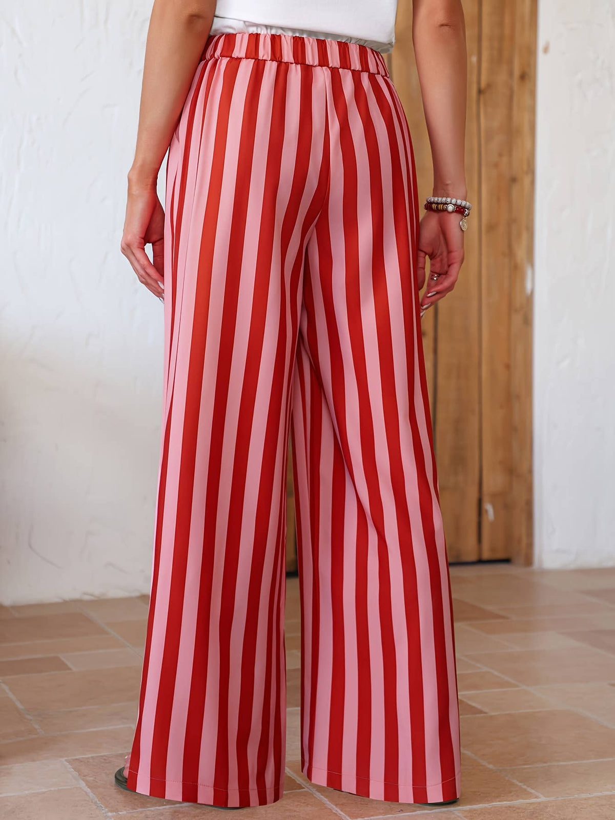 Multi Color Stripe Pants