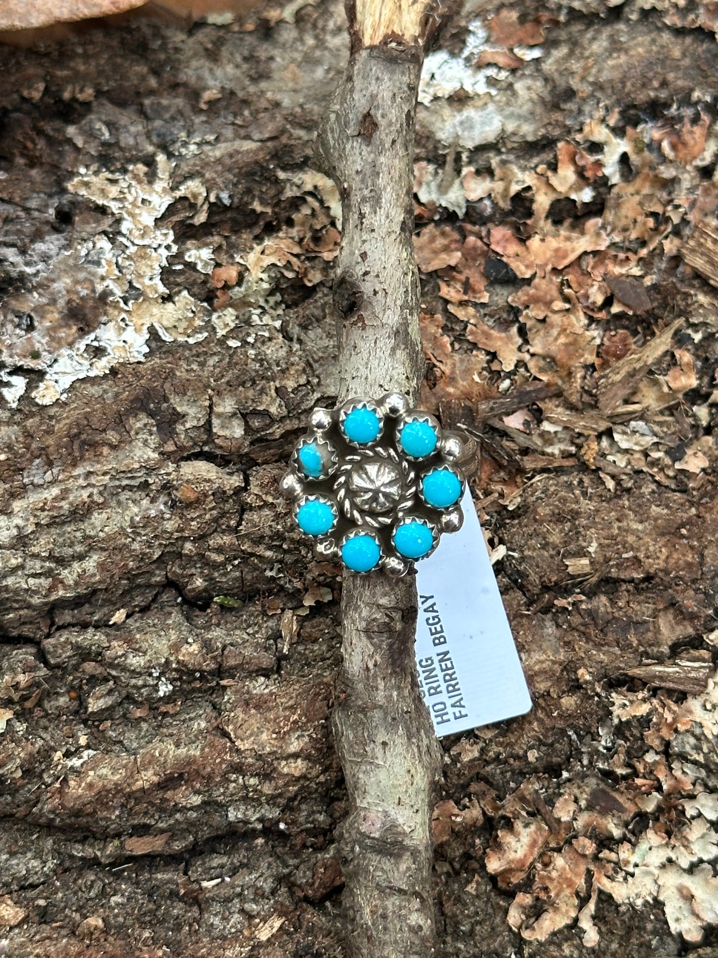 Turquoise Cluster Ring