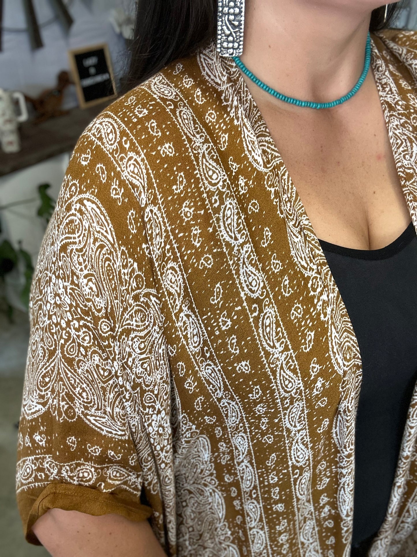 Paisley Perfection Free Flow Kimono