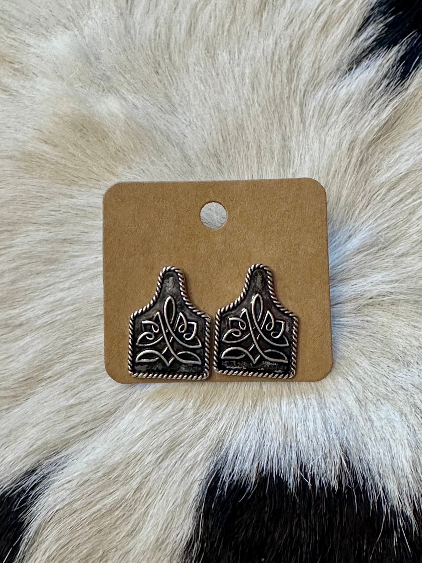 Boot Stitch Earrings