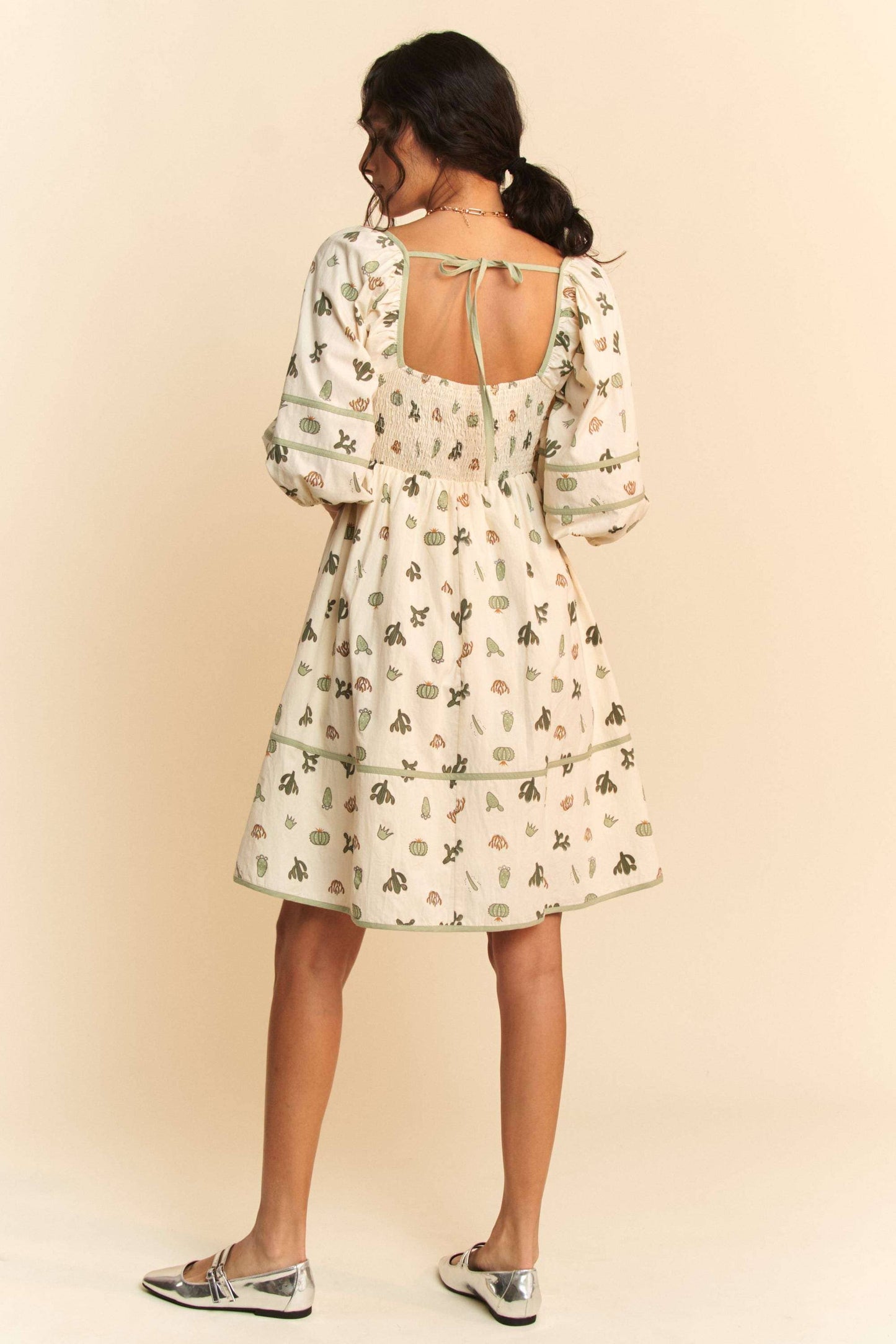 Cactus Print Dress