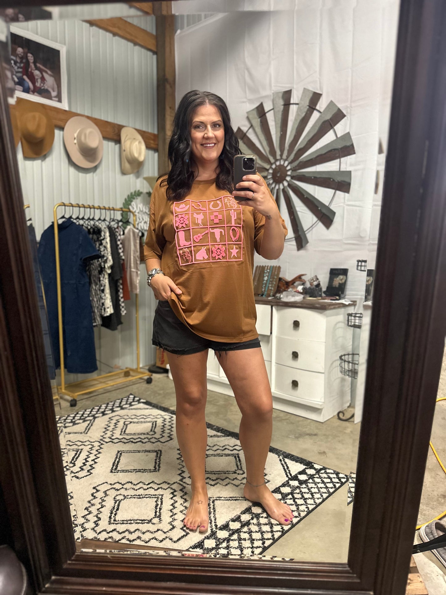 Check It oversized tee