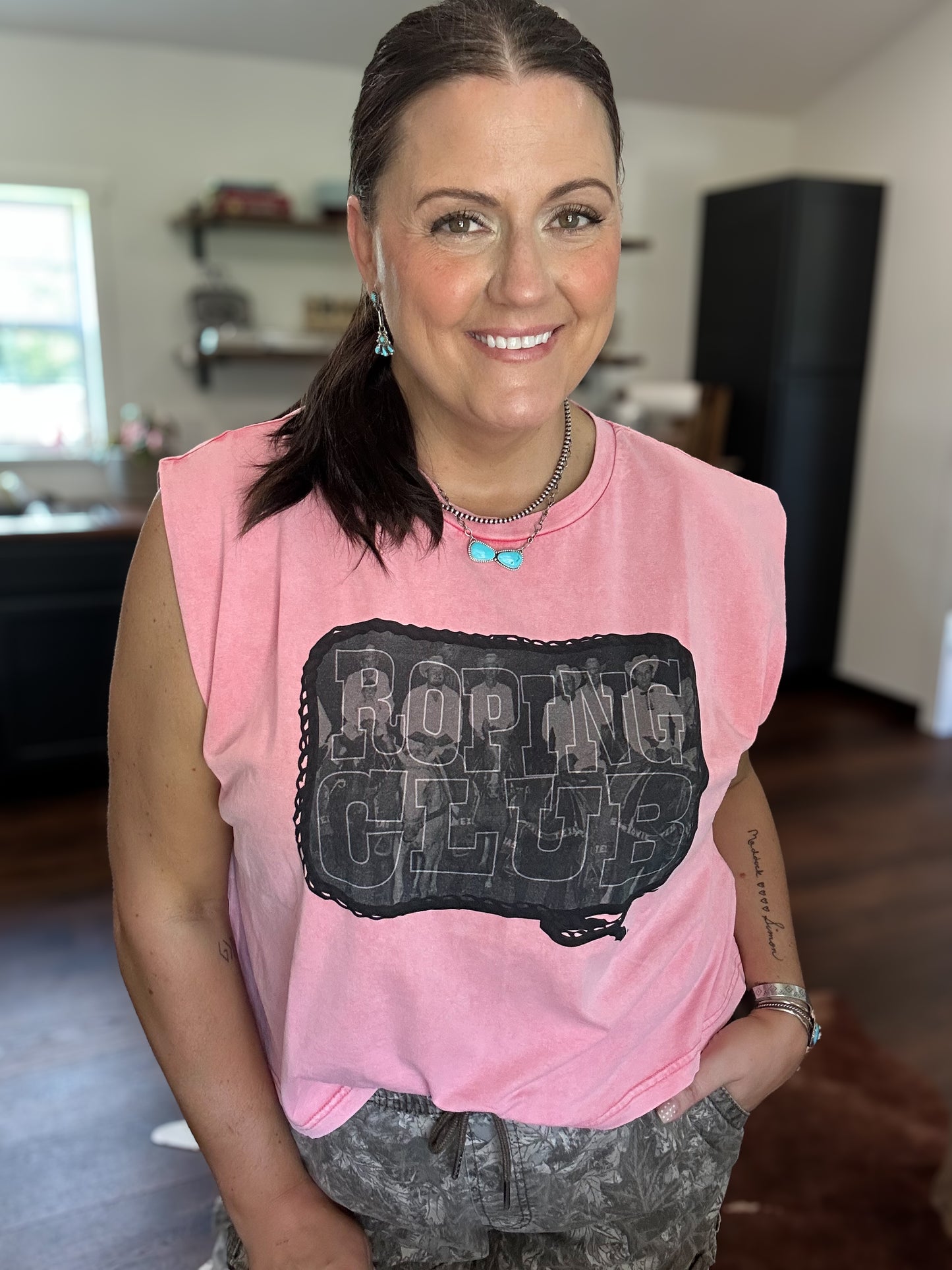 Roping Club Muscle Tee - L/XL