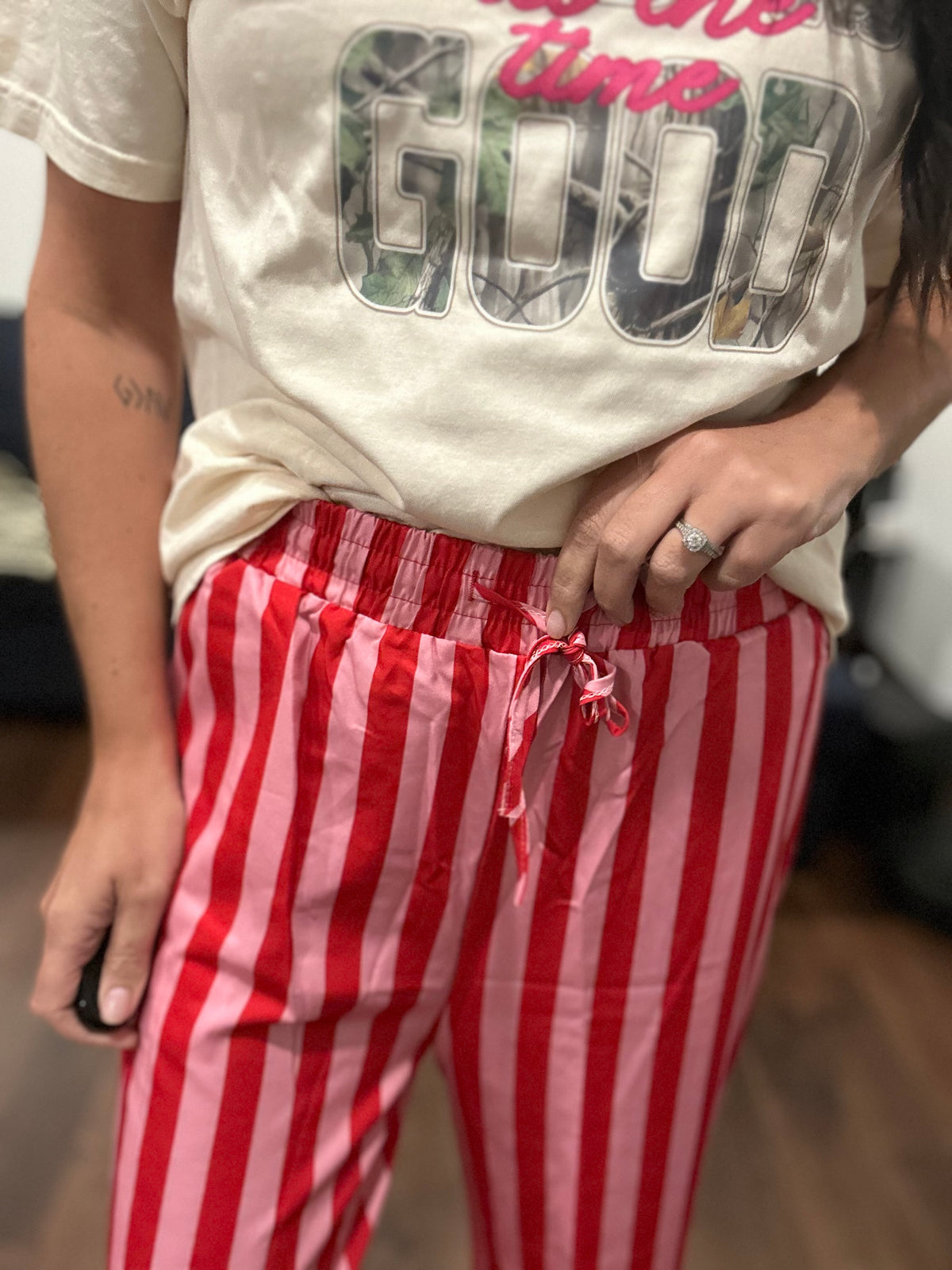 Multi Color Stripe Pants