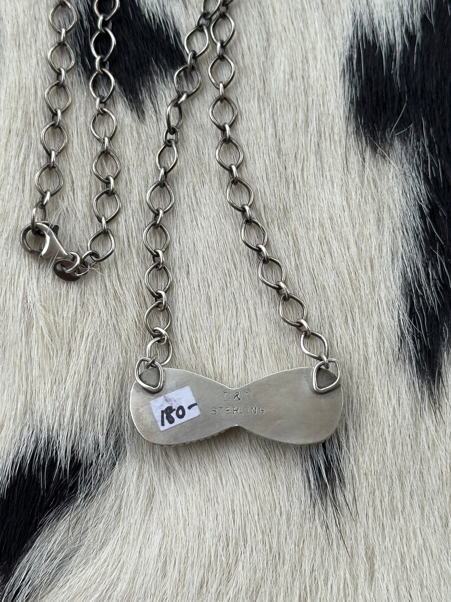 Double Turquoise Stone Necklace