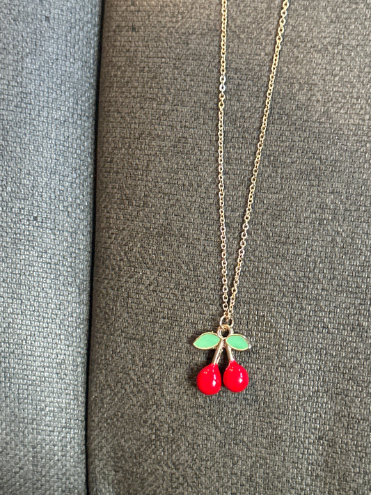 Cherry necklace