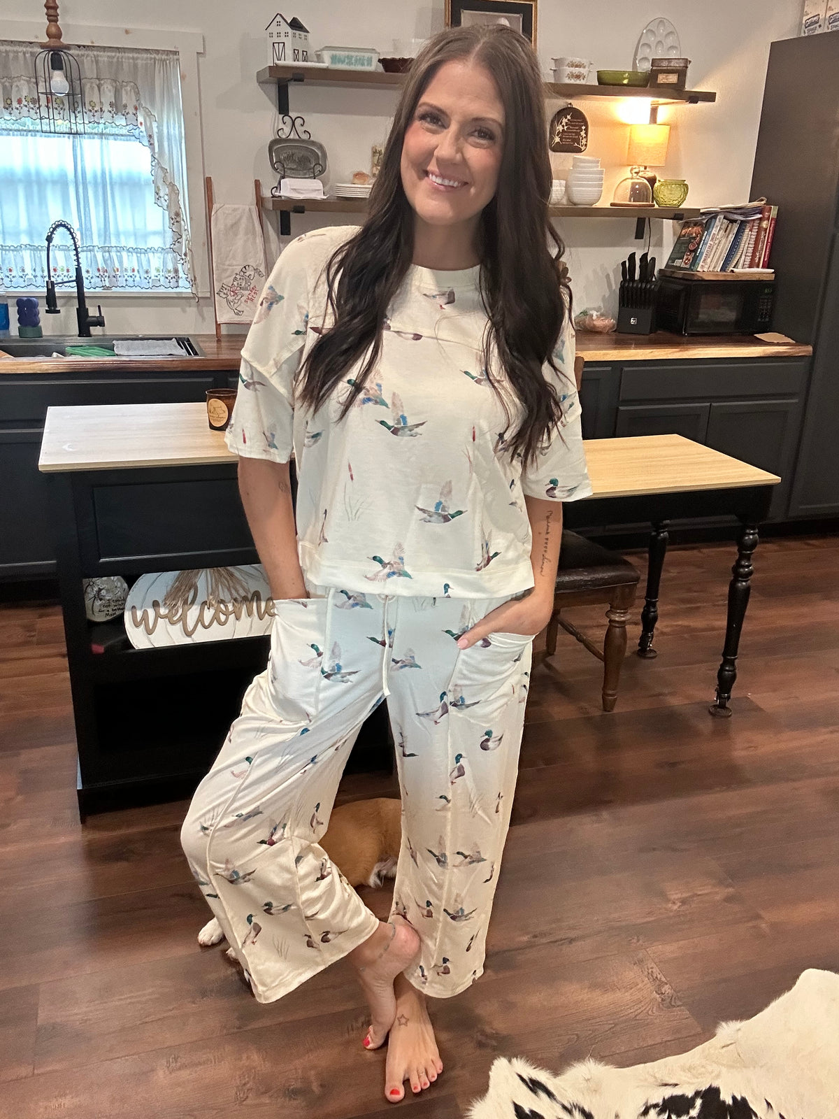 Mallard Tee & Pants Set