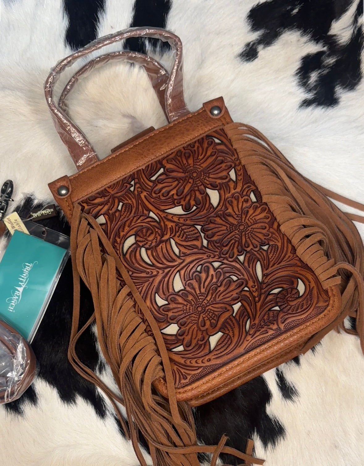 Tooled Crossbody