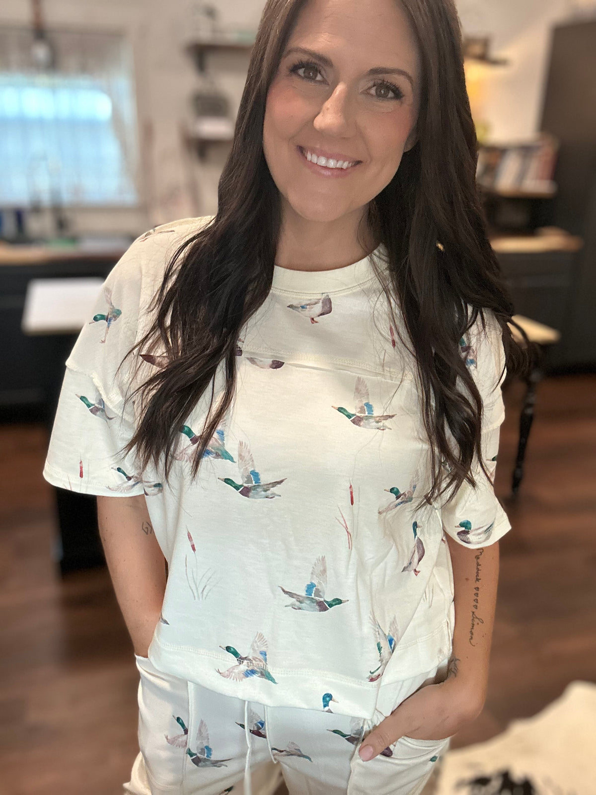 Mallard Tee & Pants Set
