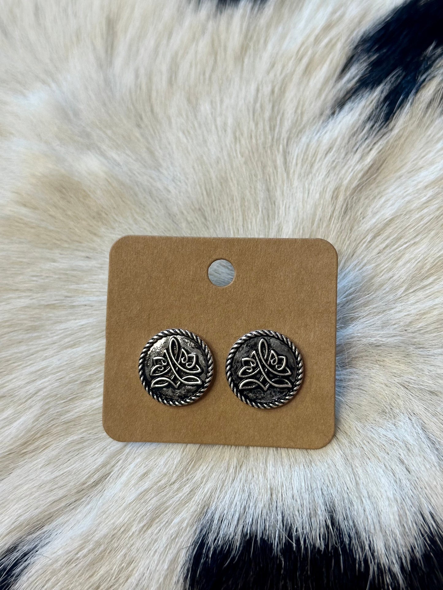 Boot Stitch Earrings