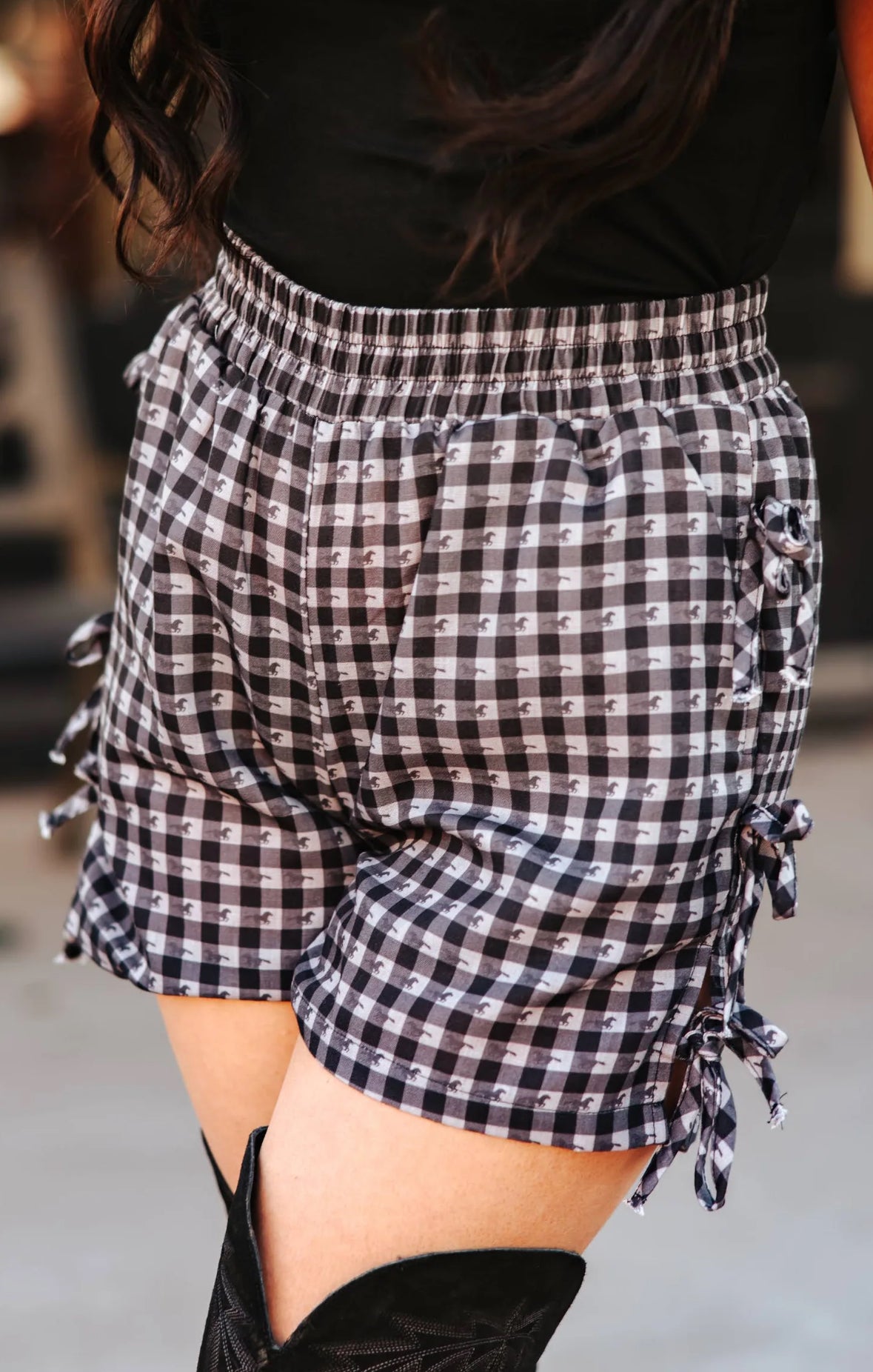 Gingham Gallop Shorts