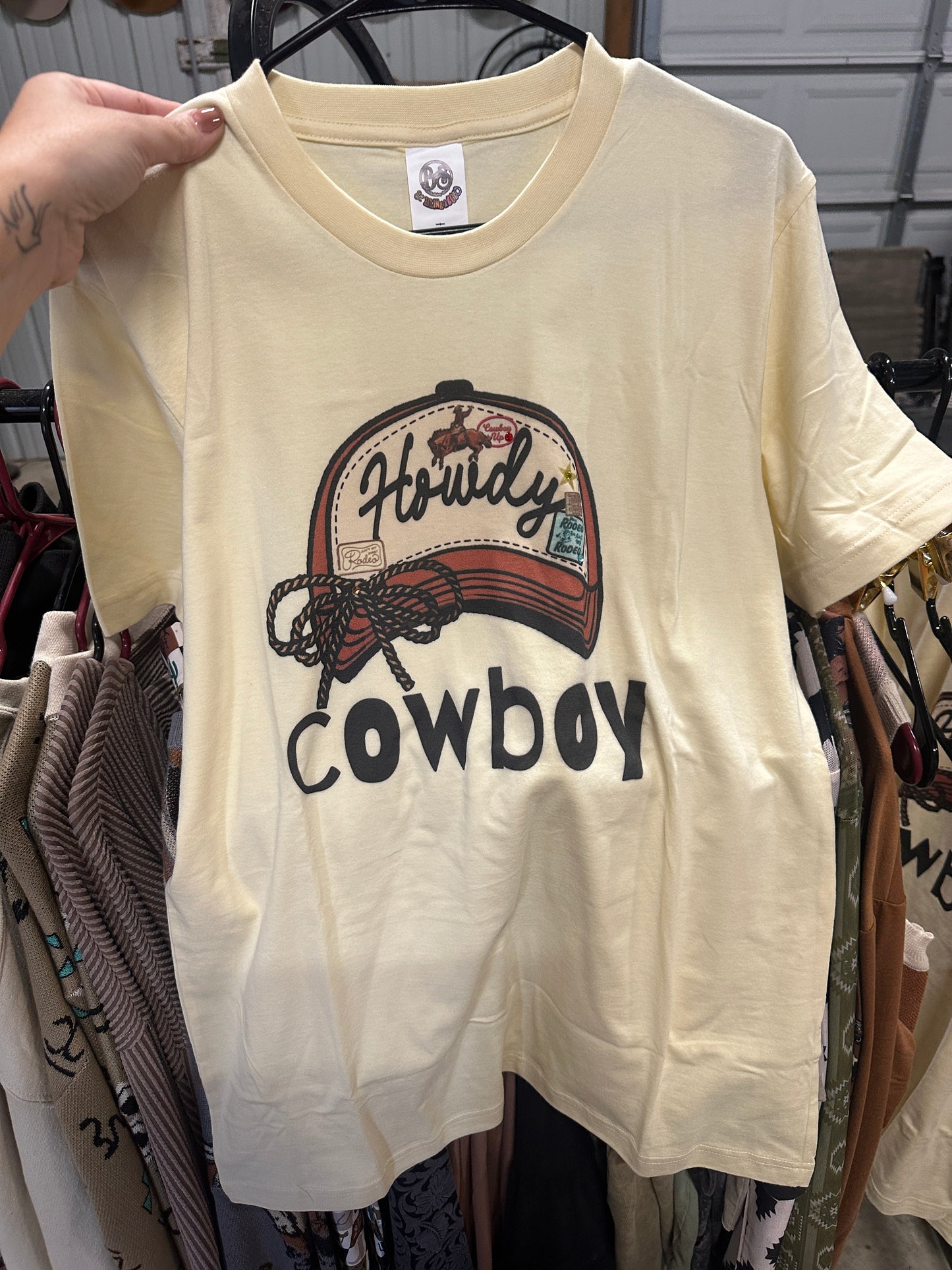 Howdy Cowboy Tee