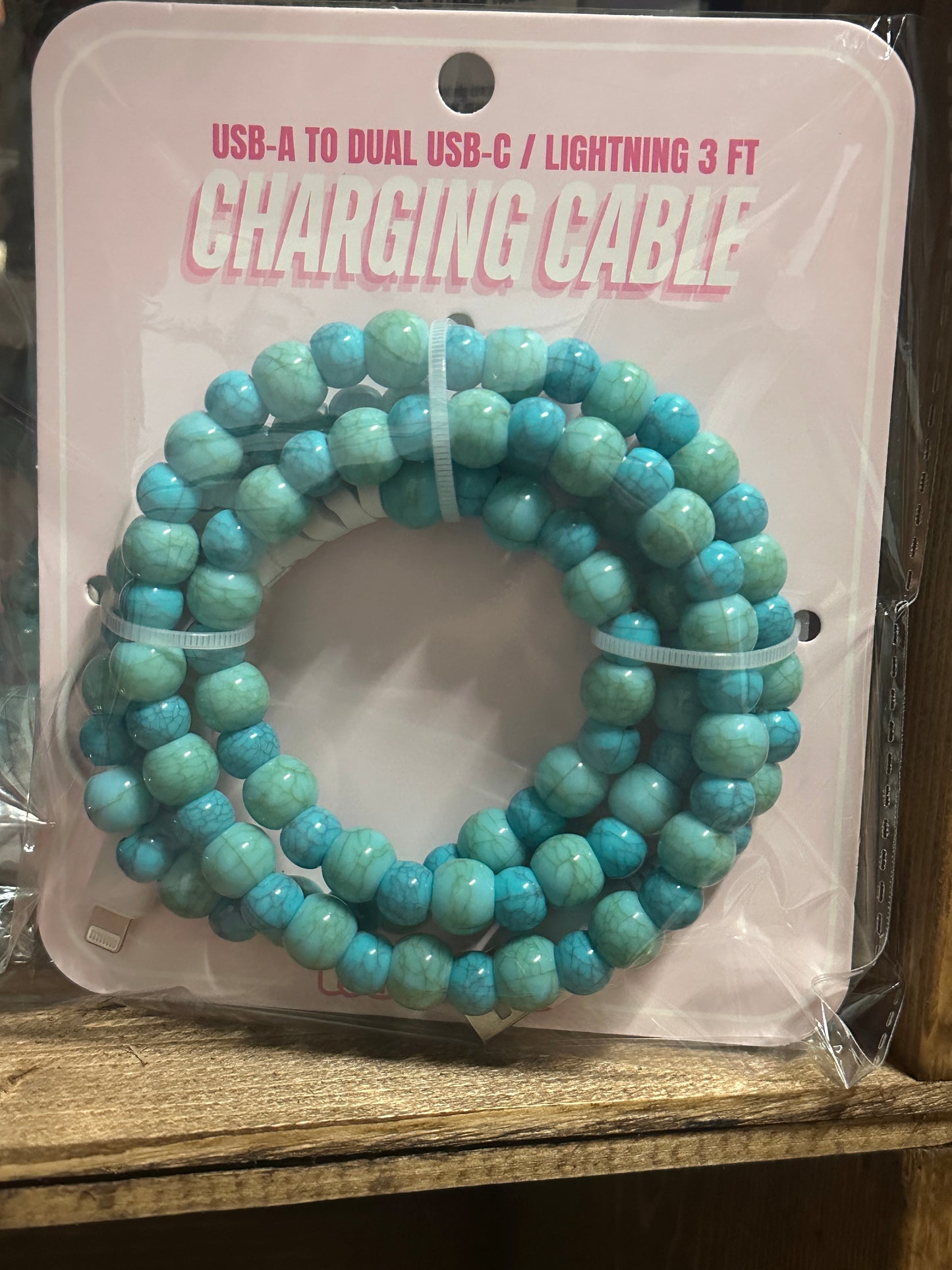 Beaded Charging Cable