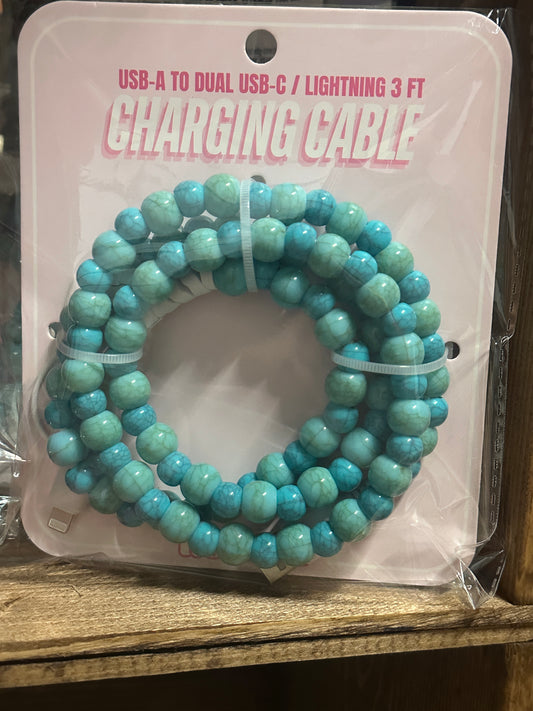Beaded Charging Cable