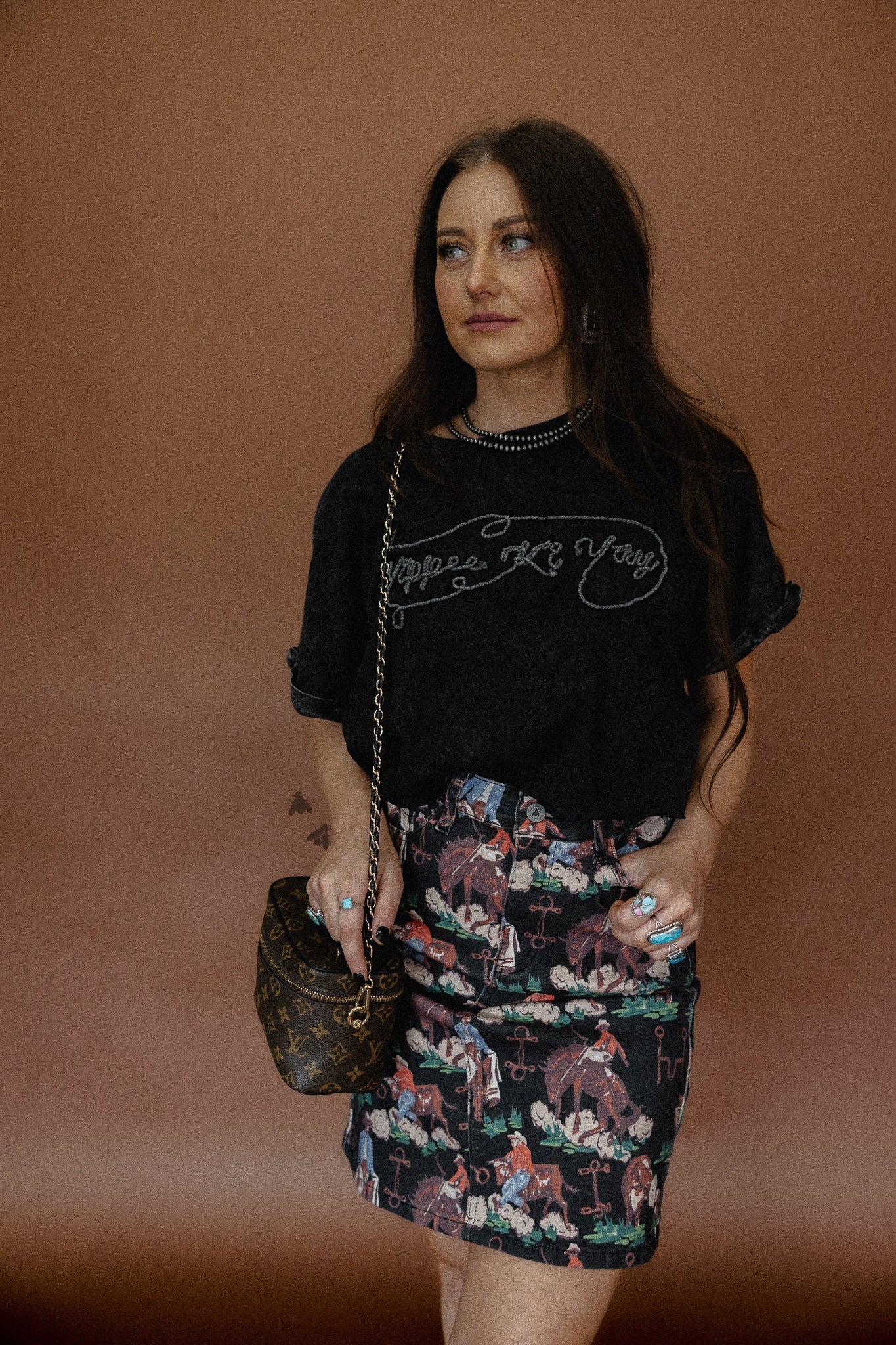 Ranch Hand Denim Skirt