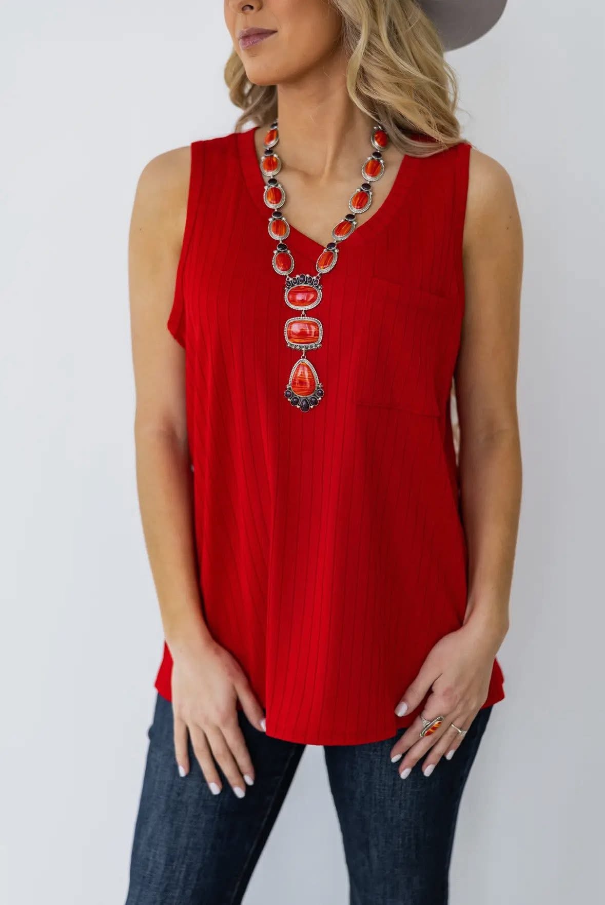 Everyday Ribbed Tank Top