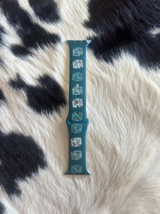 Branded Dice watch band