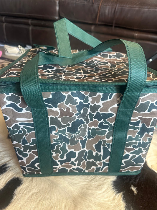 Camo Insulated Bag