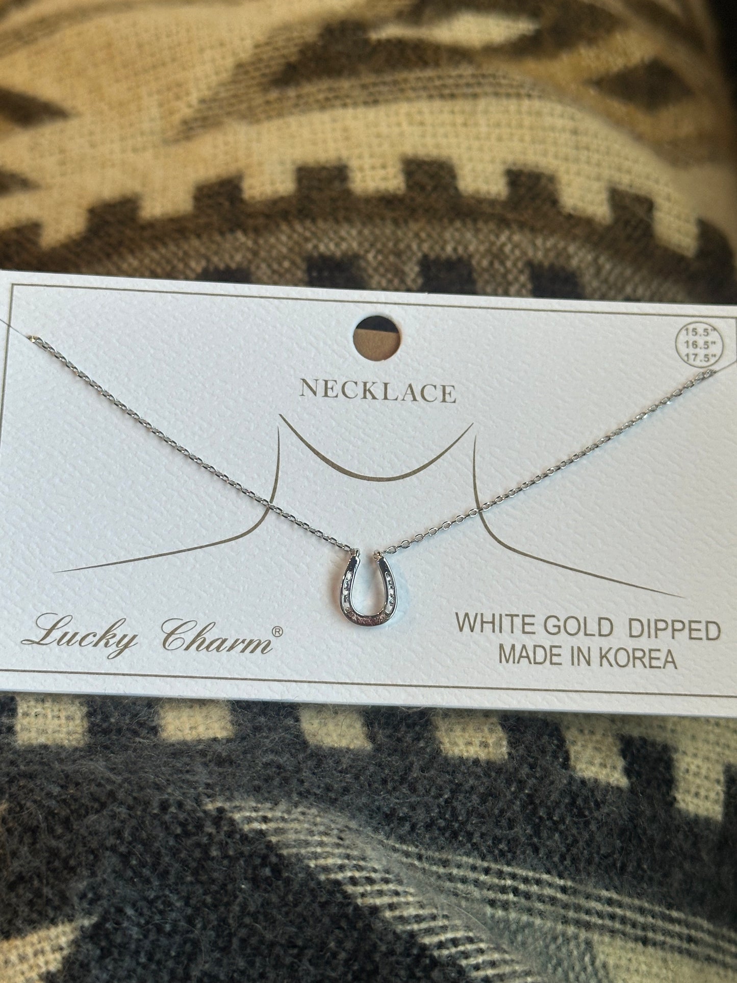 Lucky Horseshoe Necklace