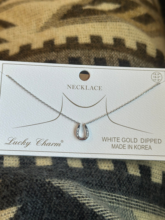 Lucky Horseshoe Necklace