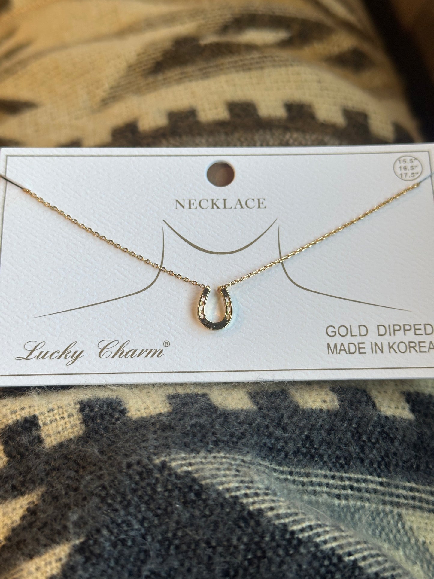 Lucky Horseshoe Necklace