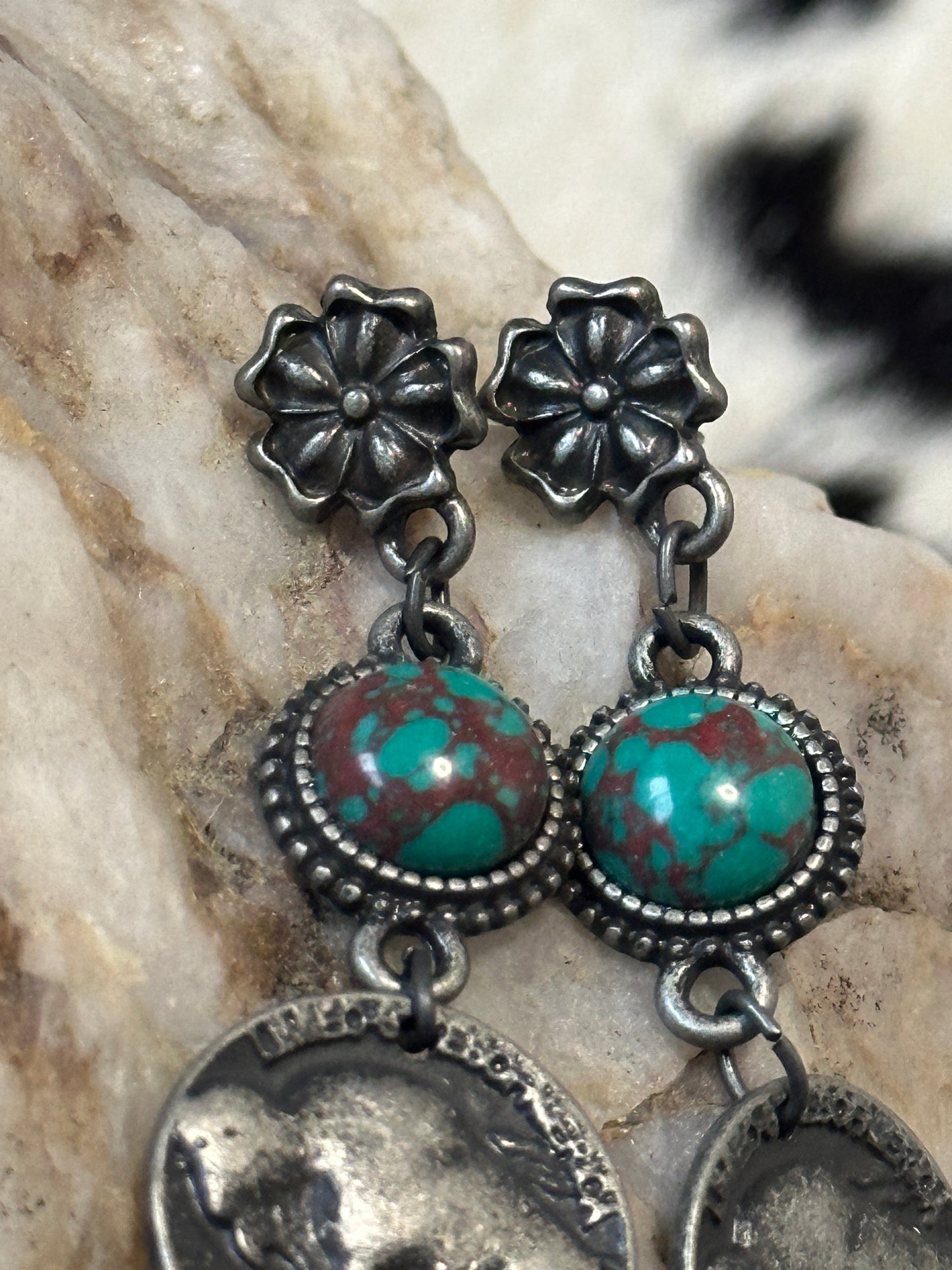 Buffalo Nickel Earrings