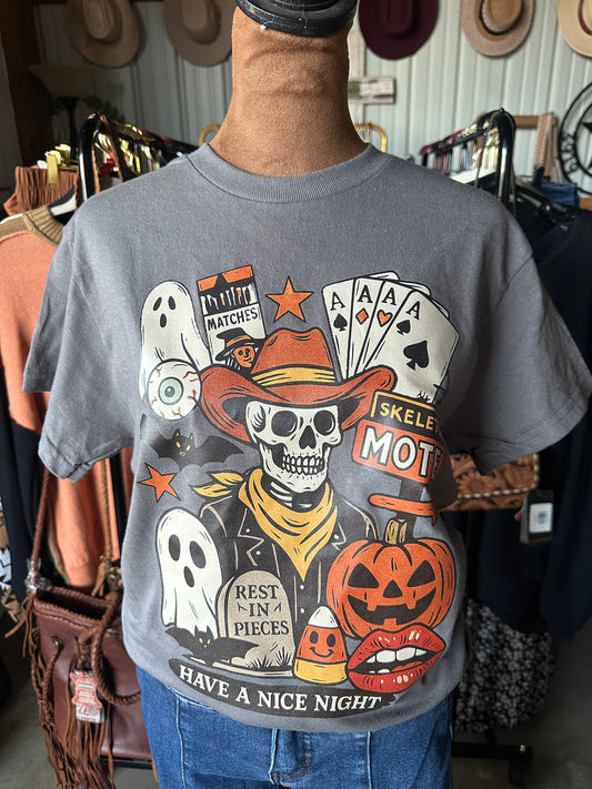 Halloween Cowboy Graphic Tee