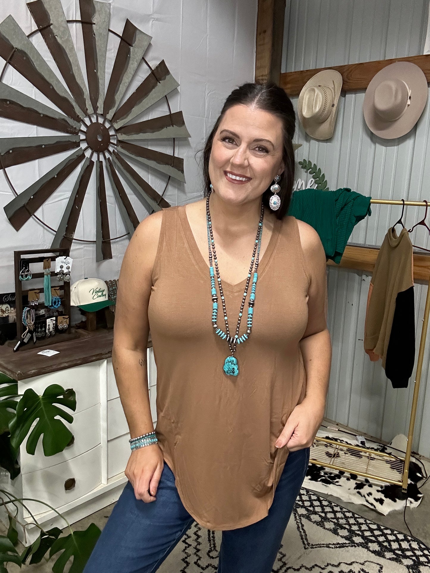 Butter soft v-neck tank (3X)