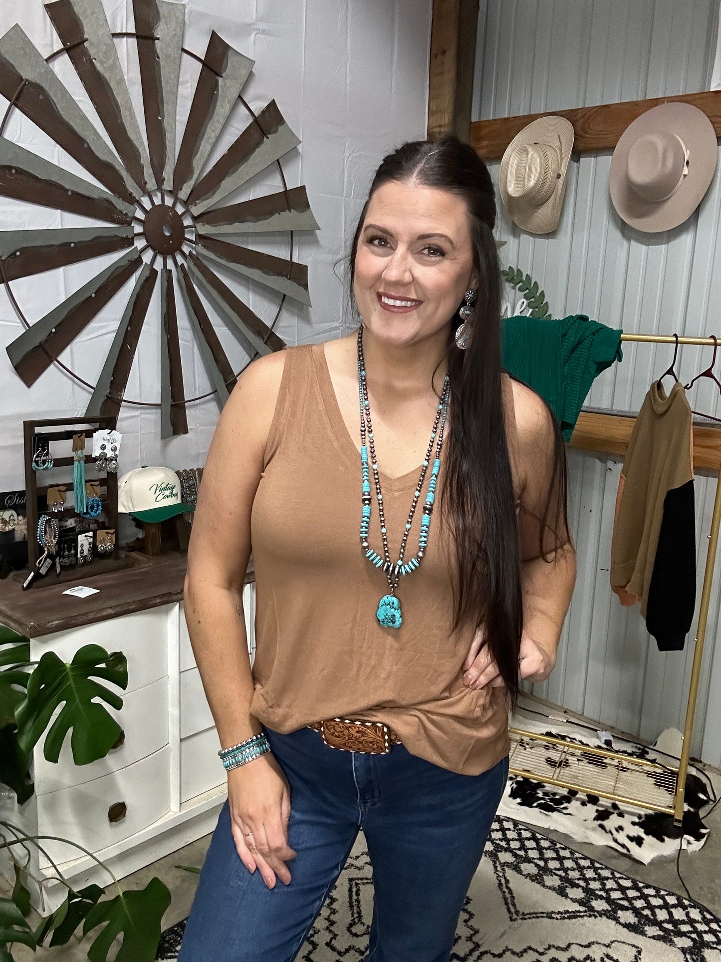 Butter soft v-neck tank (3X)
