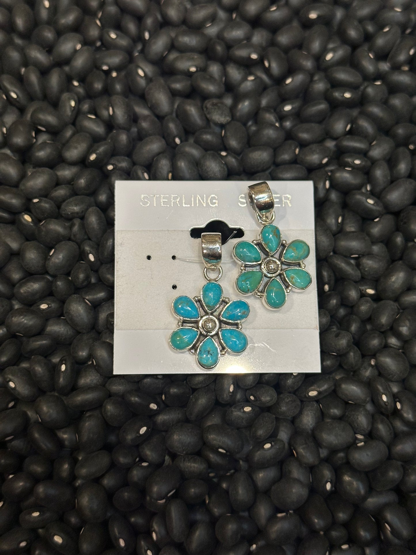 Cluster Flower Pendant