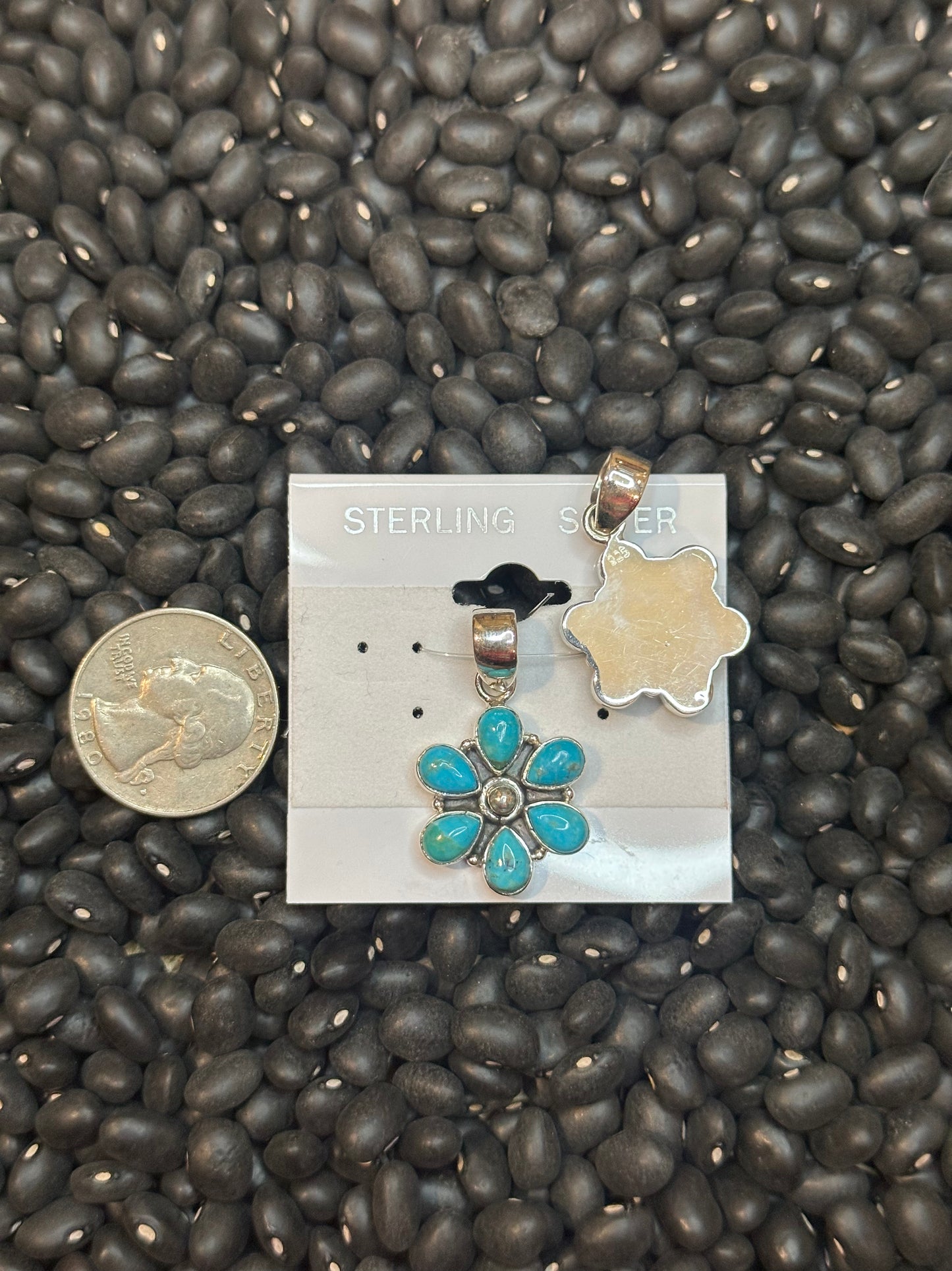 Cluster Flower Pendant