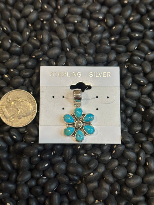 Cluster Flower Pendant